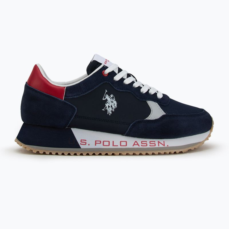 Férfi cipő U.S. Polo Assn. CLEEF006B tengerészkék/piros 2