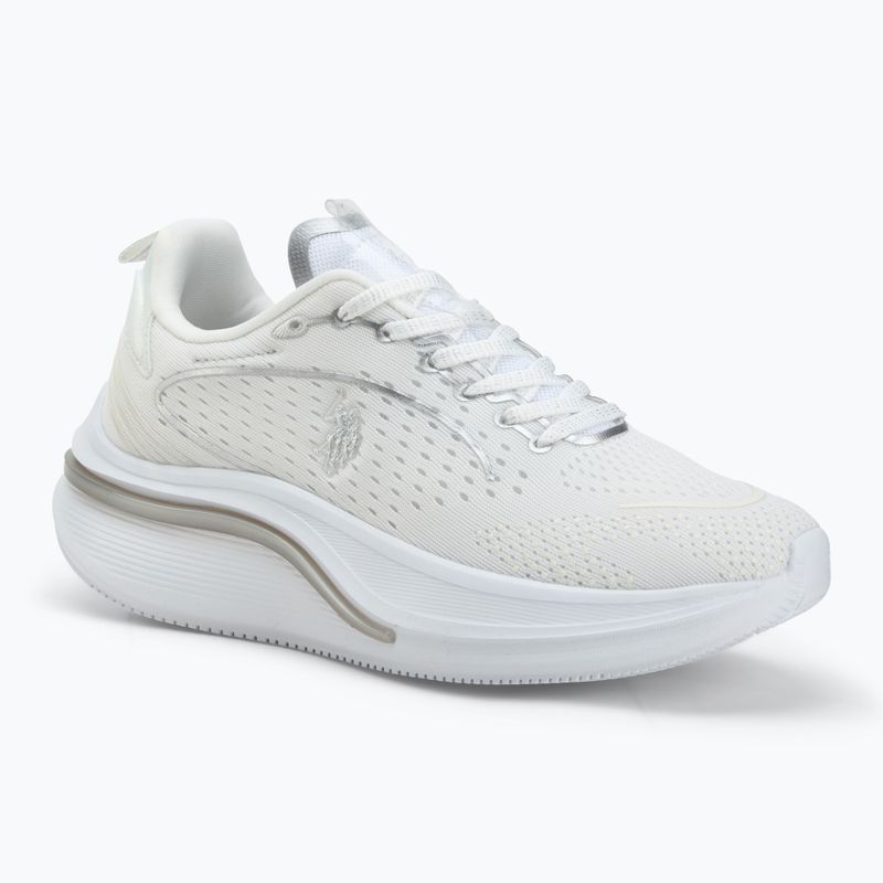 Női cipő U.S. Polo Assn. CLAUDE004 fehér/ezüst