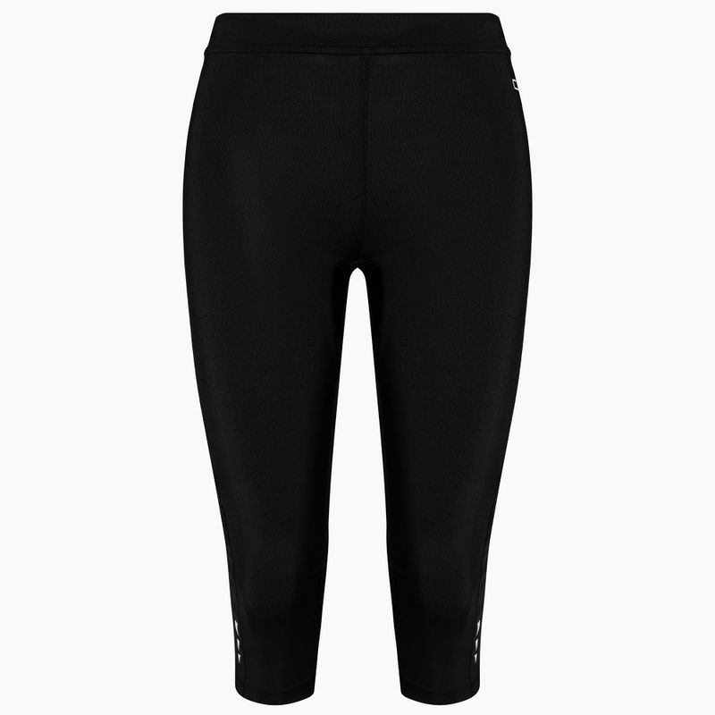 Női 3/4-es CMP futó leggings fekete 3C88376T/65AL