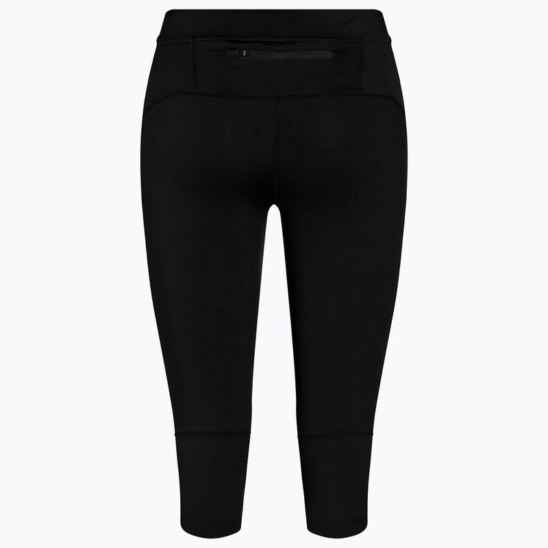 Női 3/4-es CMP futó leggings fekete 3C88376T/65AL 2
