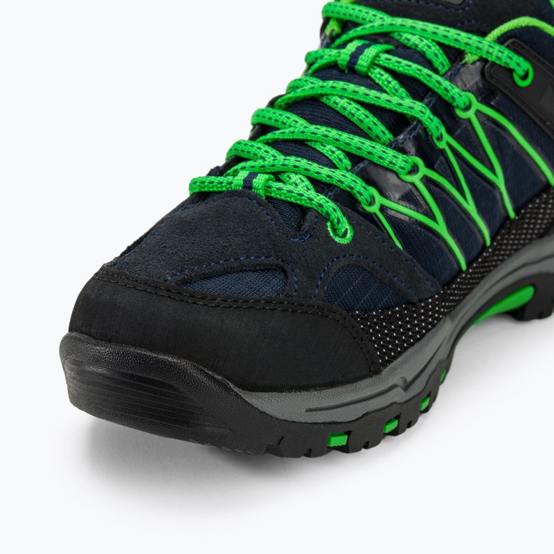 Gyerek trekking cipő CMP Rigel Low Wp blue/gecko 7