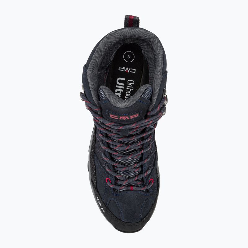 Férfi trekking cipő CMP Rigel Mid asphalt/syrah 5