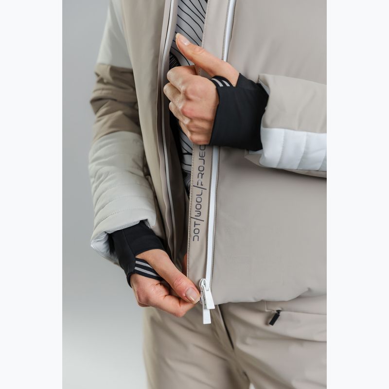 Női sídzseki DOTOUT Flow crockery/barely blue 6