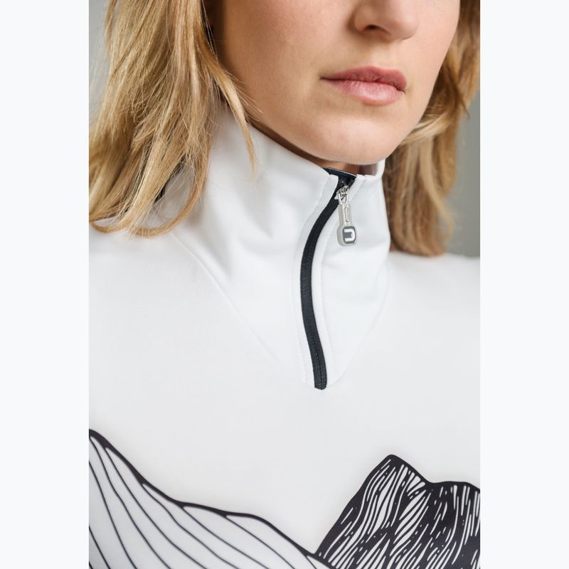 Női pulóver DOTOUT Peaks print outline col/black beauty 6