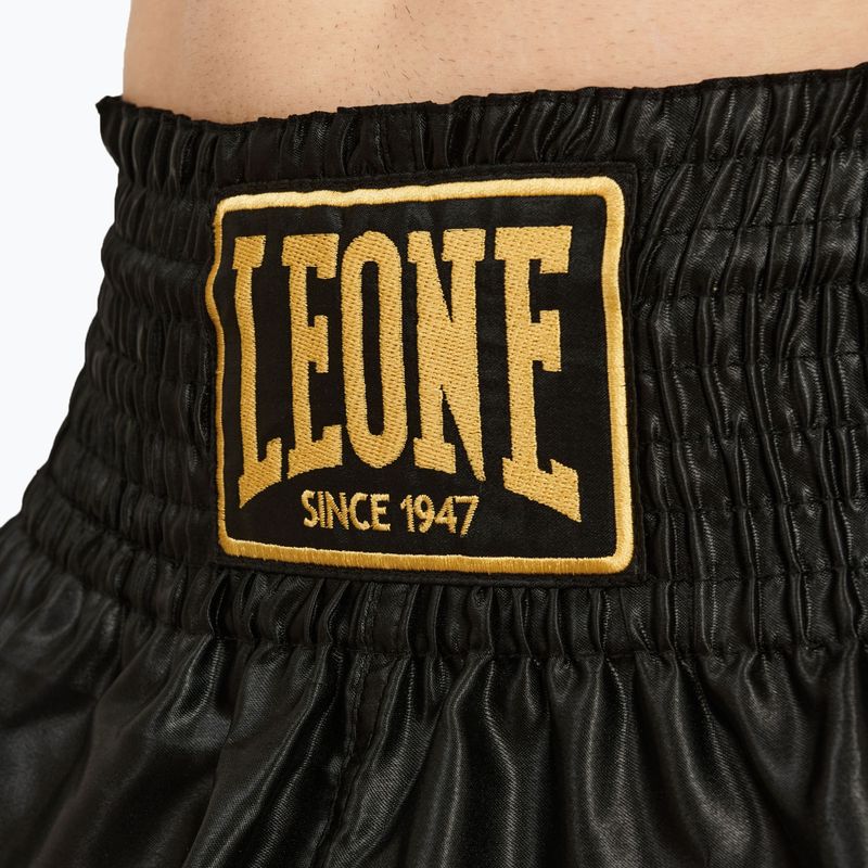 Férfi boxer rövidnadrág LEONE 1947 Basic 2 black 4