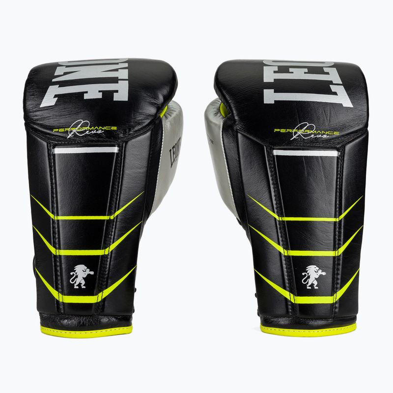 LEONE Boxkesztyű 1947 Revo Performance Fluo fekete 2