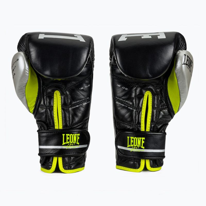 LEONE Boxkesztyű 1947 Revo Performance Fluo fekete 3