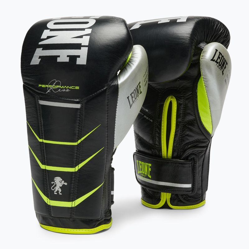LEONE Boxkesztyű 1947 Revo Performance Fluo fekete