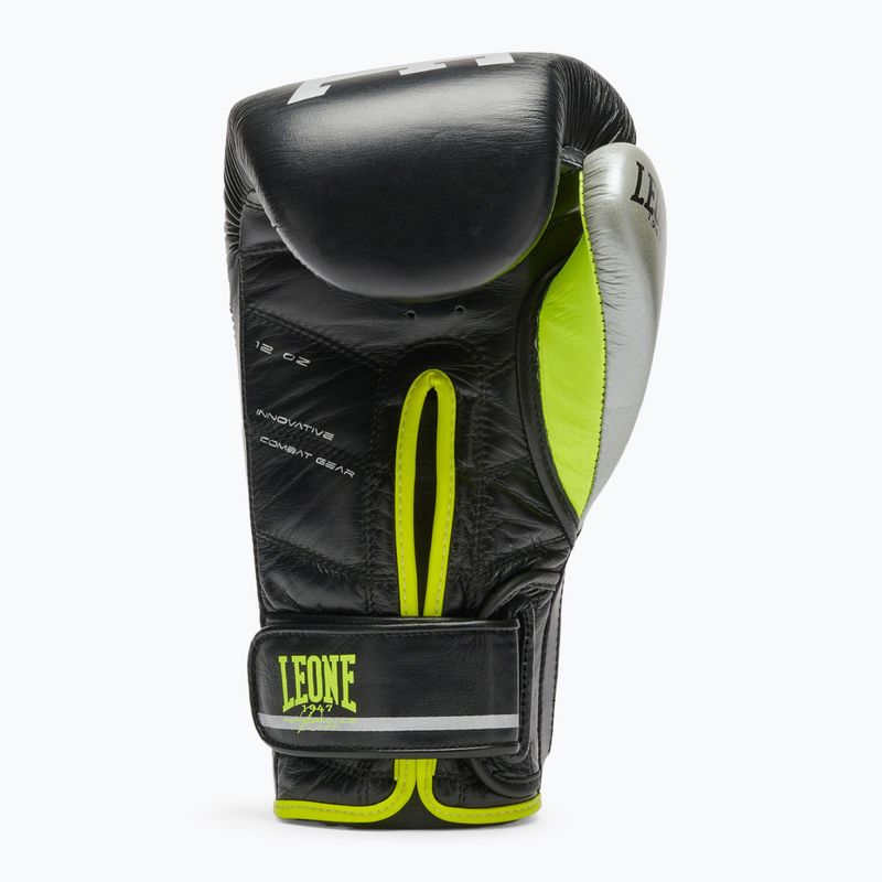 LEONE Boxkesztyű 1947 Revo Performance Fluo fekete 3