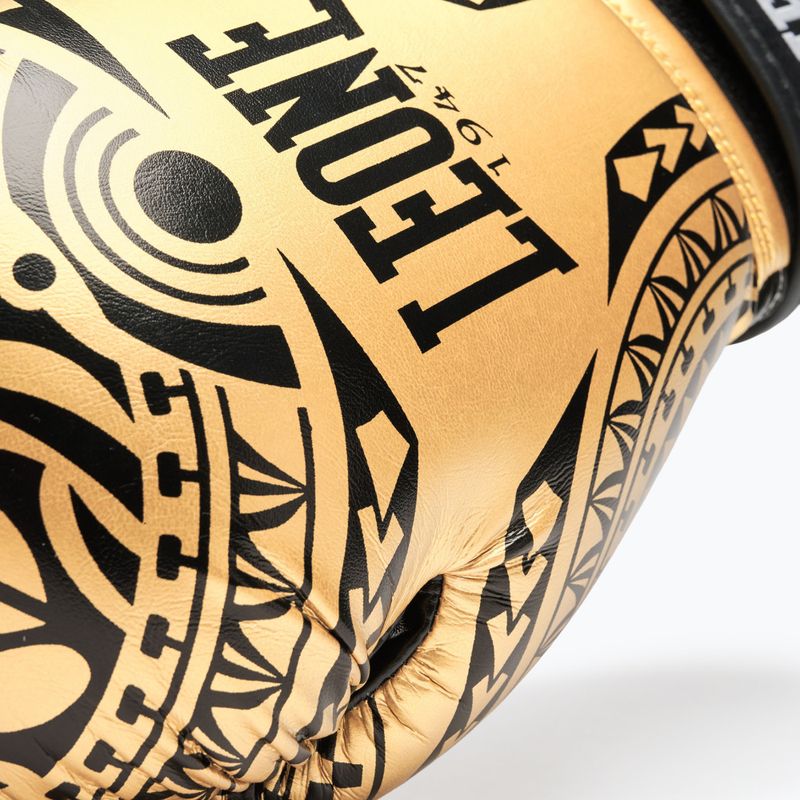 Boxkesztyű LEONE 1947 Haka gold/golden 8