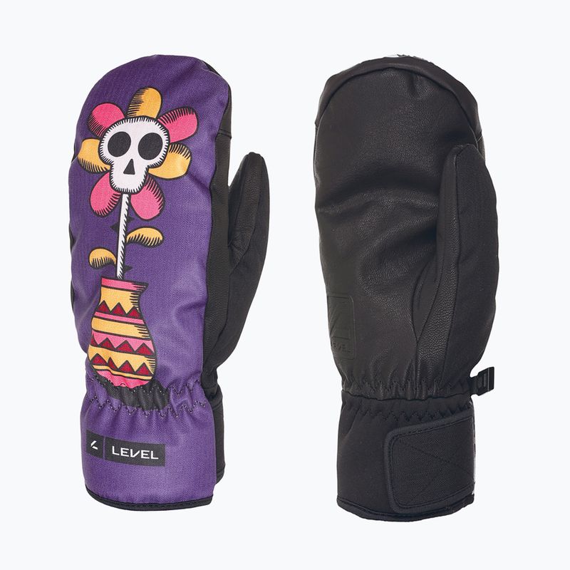 Snowboardkesztyű Level Vertigo Pro Mitt purple