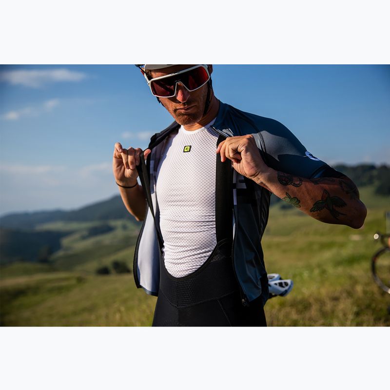Férfi kerékpáros mez Alé Velo Active white 3