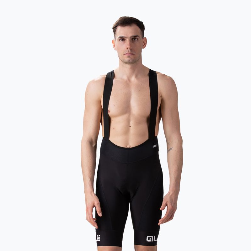 Férfi ALÉ Agonista Plus Bibshort fekete/fehér L20150467