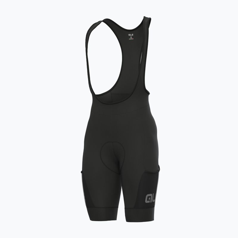 Férfi Alé Stones Cargo Bibshort kerékpáros rövidnadrág fekete L20158401 7