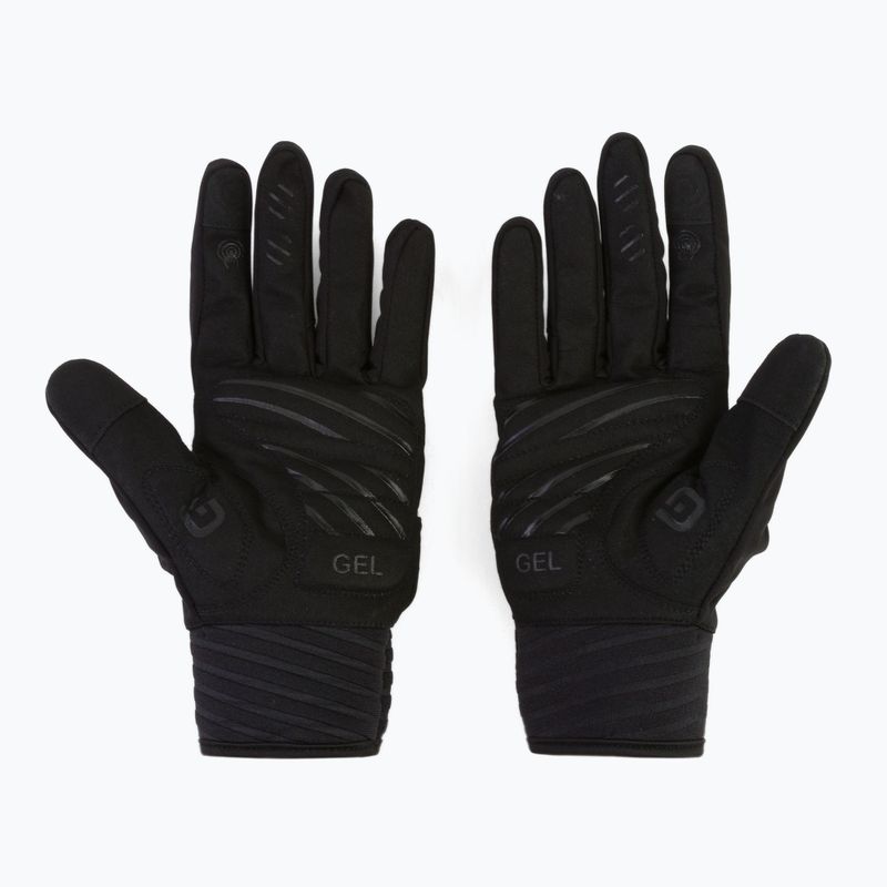 ALÉ Windprotection kerékpáros kesztyű fekete L21047401 2