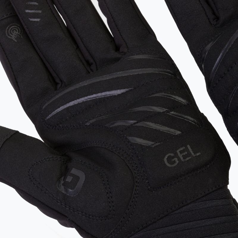 ALÉ Windprotection kerékpáros kesztyű fekete L21047401 4