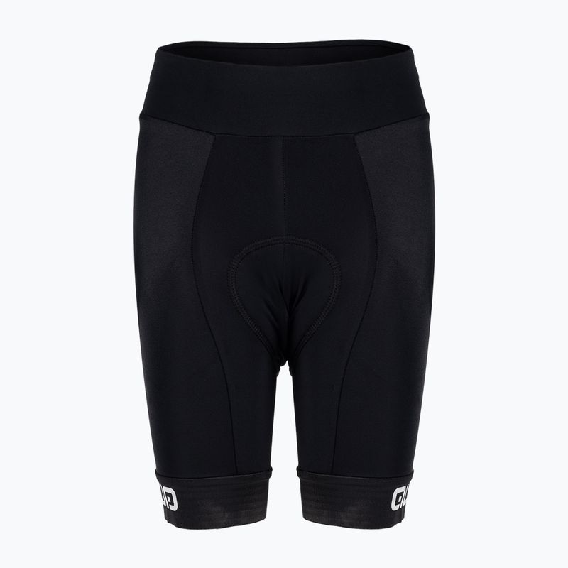 Gyermek kerékpáros rövidnadrág ALÉ Pantalone S/B Bimbo Kid fekete/fehér L21153467