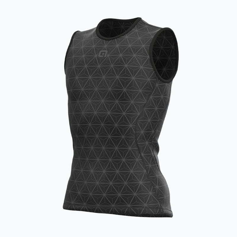 Férfi kerékpáros mez Alé Intimo SM Quark fekete L21137401