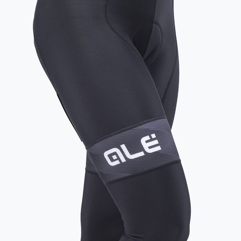 Női kerékpáros nadrág ALÉ Mild bibtights fekete L22038400 5