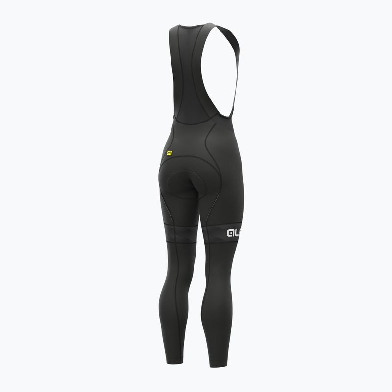 Női kerékpáros nadrág ALÉ Mild bibtights fekete L22038400 8