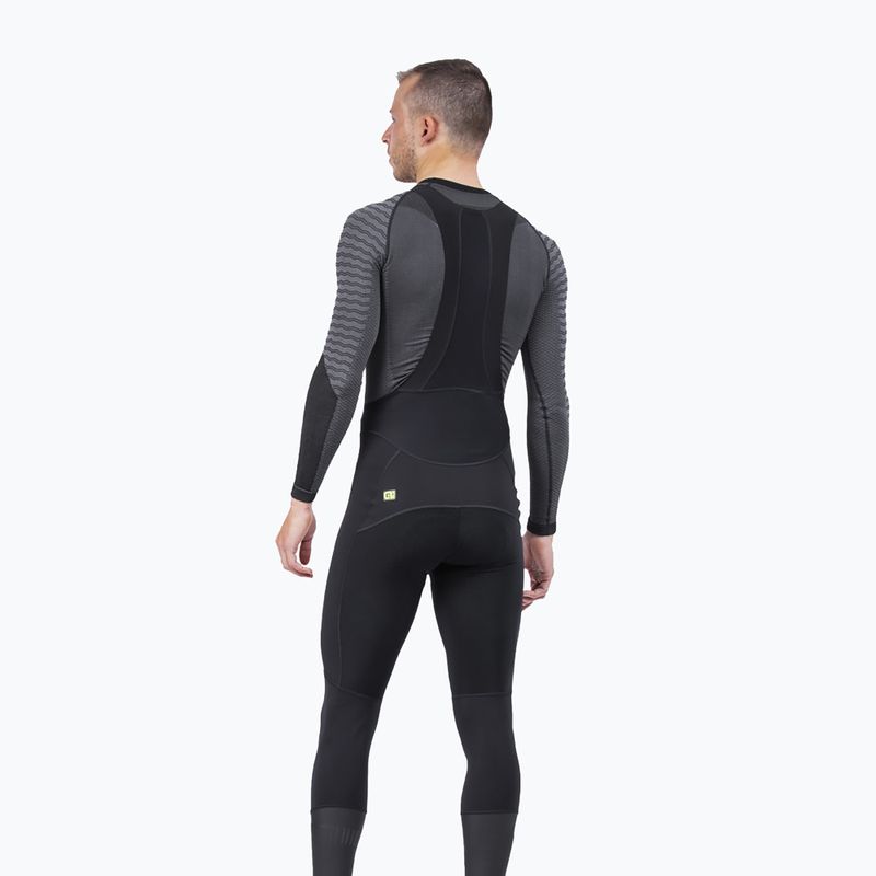 Férfi kerékpáros nadrág Alé Clima Warm fekete L22048401 2