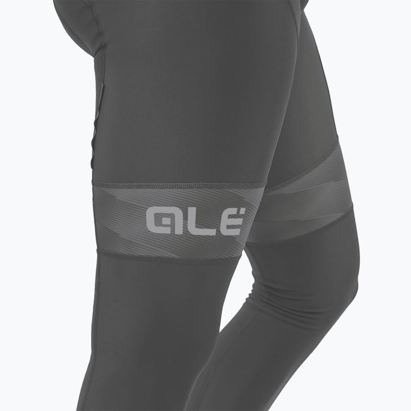 Férfi kerékpáros nadrág ALÉ Mild bibtights fekete L22074403 4