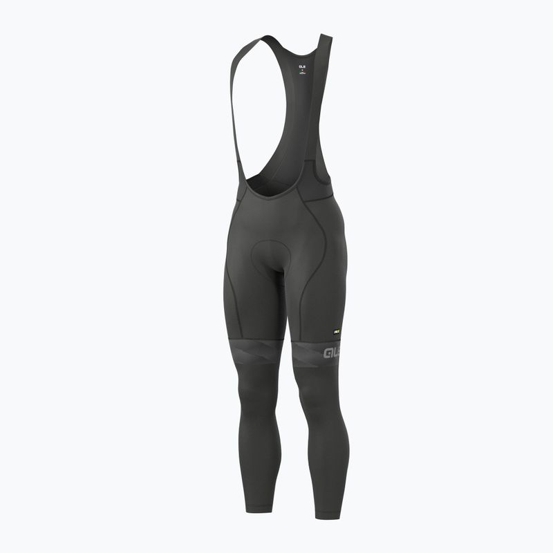 Férfi kerékpáros nadrág ALÉ Mild bibtights fekete L22074403 5