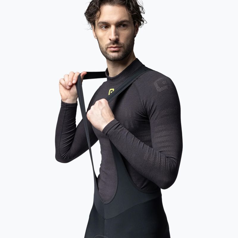 Férfi kerékpáros nadrág Alé Winter Bibtights black/black 3