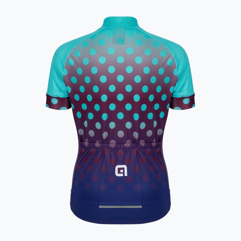 Gyermek Alé Maglia MC Bubble kerékpáros mez kék L22227462 2
