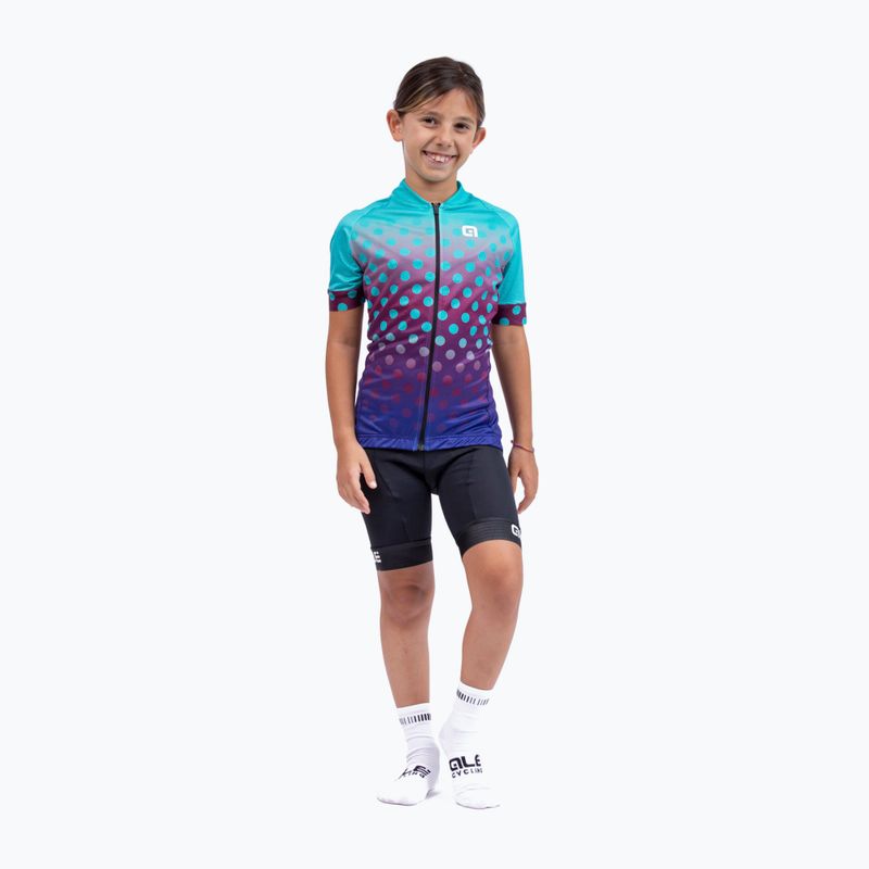 Gyermek Alé Maglia MC Bubble kerékpáros mez kék L22227462 5