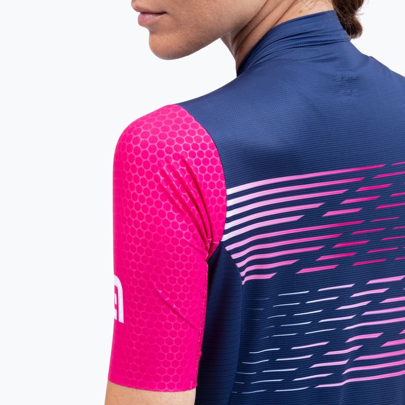 Női kerékpáros mez Alé Maglia Donna MC Logo rózsaszín L22150543 4