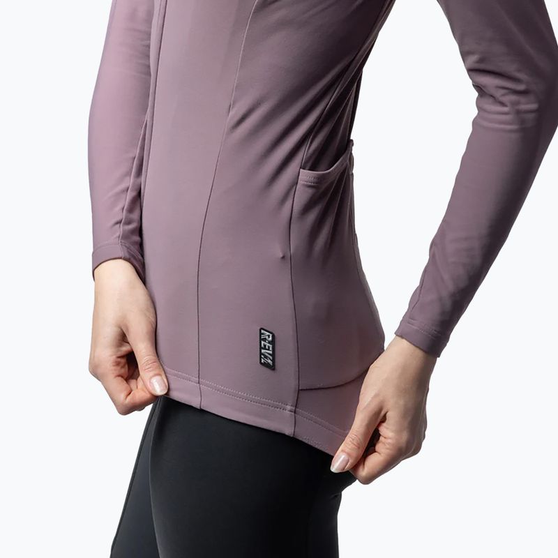 Pulóver rowerowa damska Alé Warm Race cashmere 5