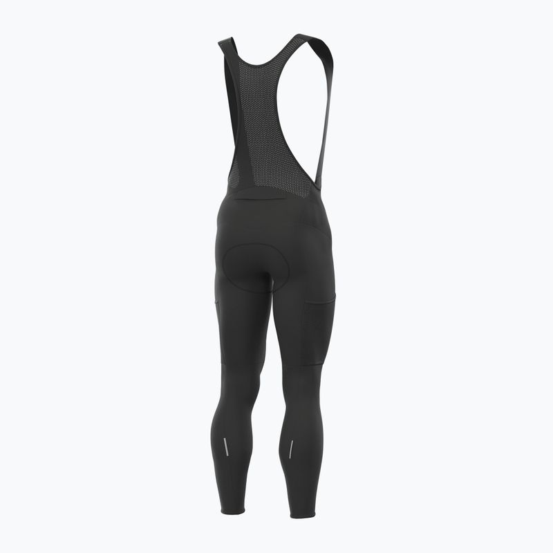 Férfi kerékpáros nadrág Alé Stones Cargo Bibtights black 2
