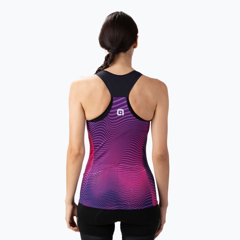 Női kerékpáros mez Alé Onda Tank Top lila L23117494 2
