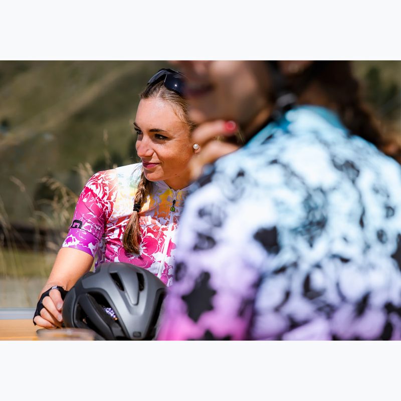 Női kerékpáros mez Alé Nadine fehér 7