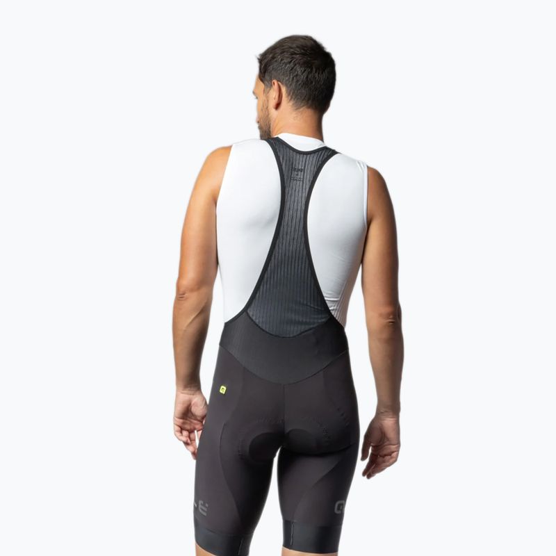 Férfi kerékpáros rövidnadrág Alé K-Coldblack 2.0 Bibshorts black 2