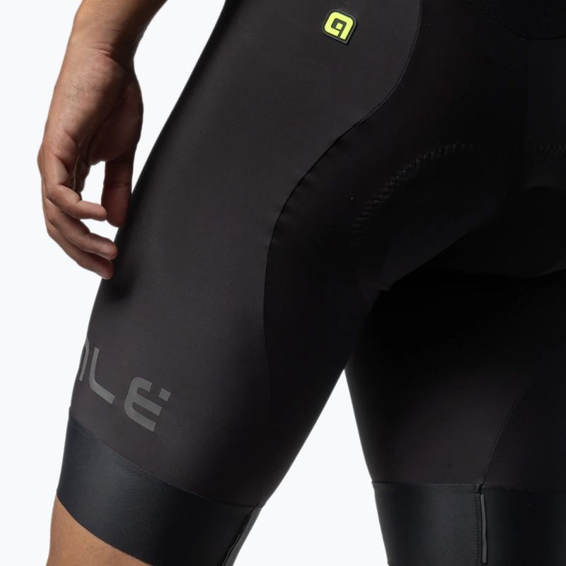 Férfi kerékpáros rövidnadrág Alé K-Coldblack 2.0 Bibshorts black 5