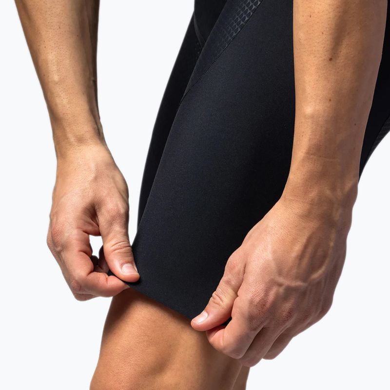 Férfi kerékpáros rövidnadrág Alé Voltage Bibshorts black 4