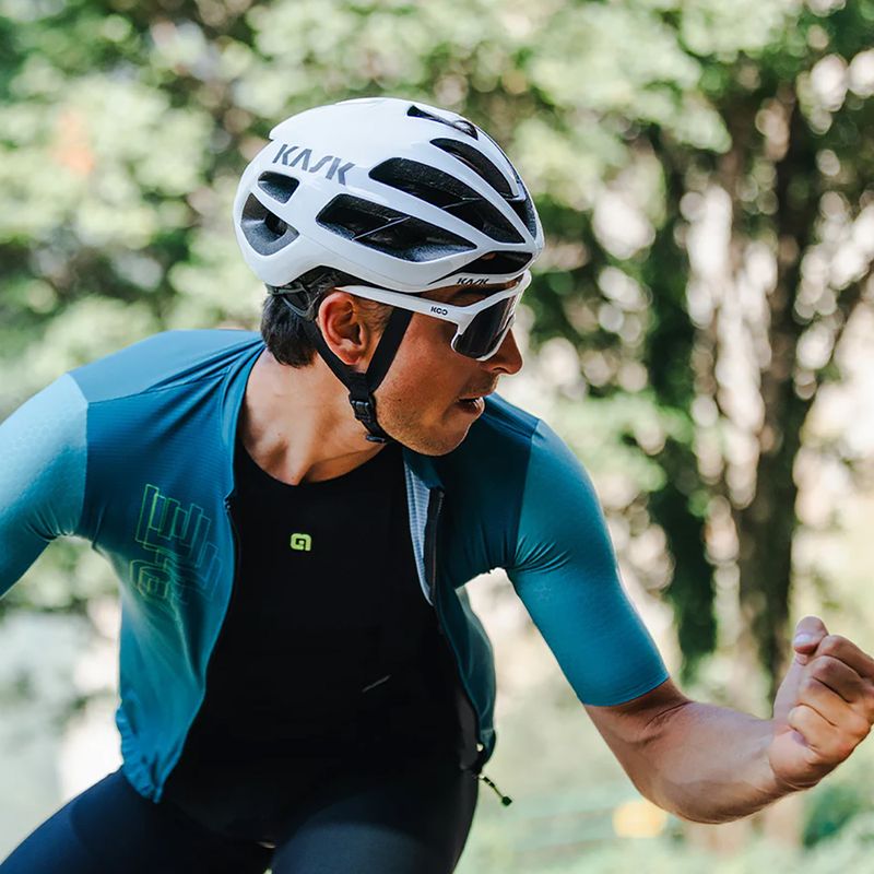 Férfi kerékpáros mez Alé Follow Me teal 7