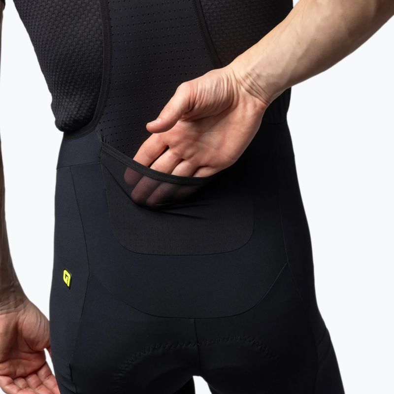 Férfi kerékpáros rövidnadrág Alé Gravel Pro Bibshorts black 4