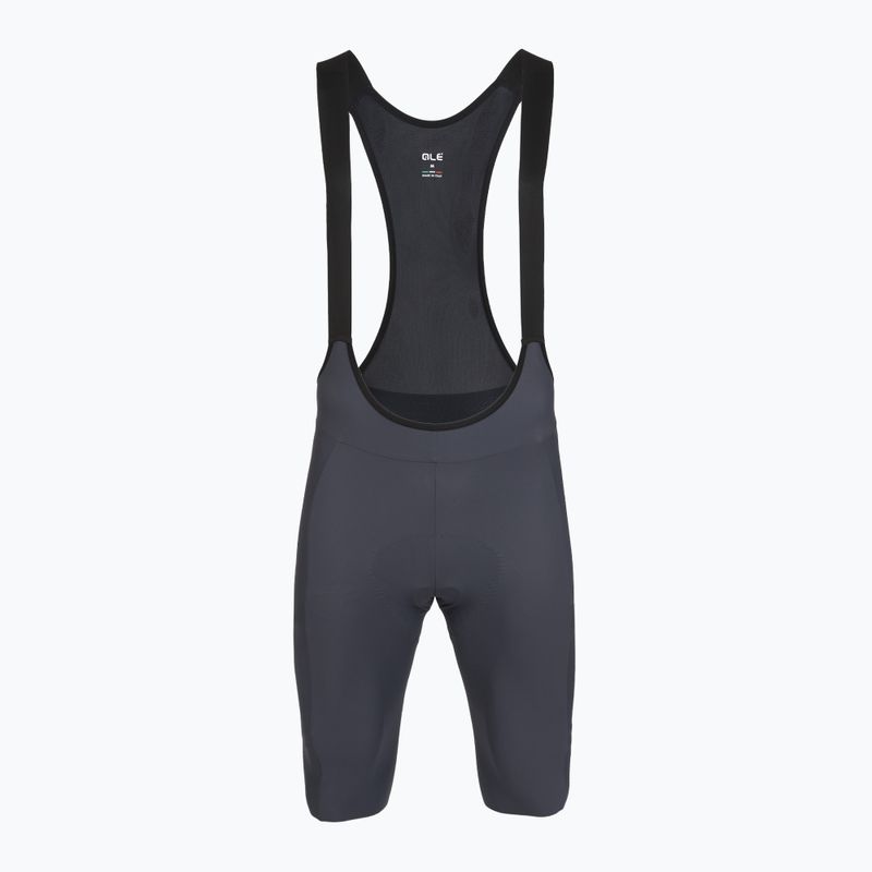 Férfi kerékpáros rövidnadrág Alé Gravel Pro Bibshorts titanium 7