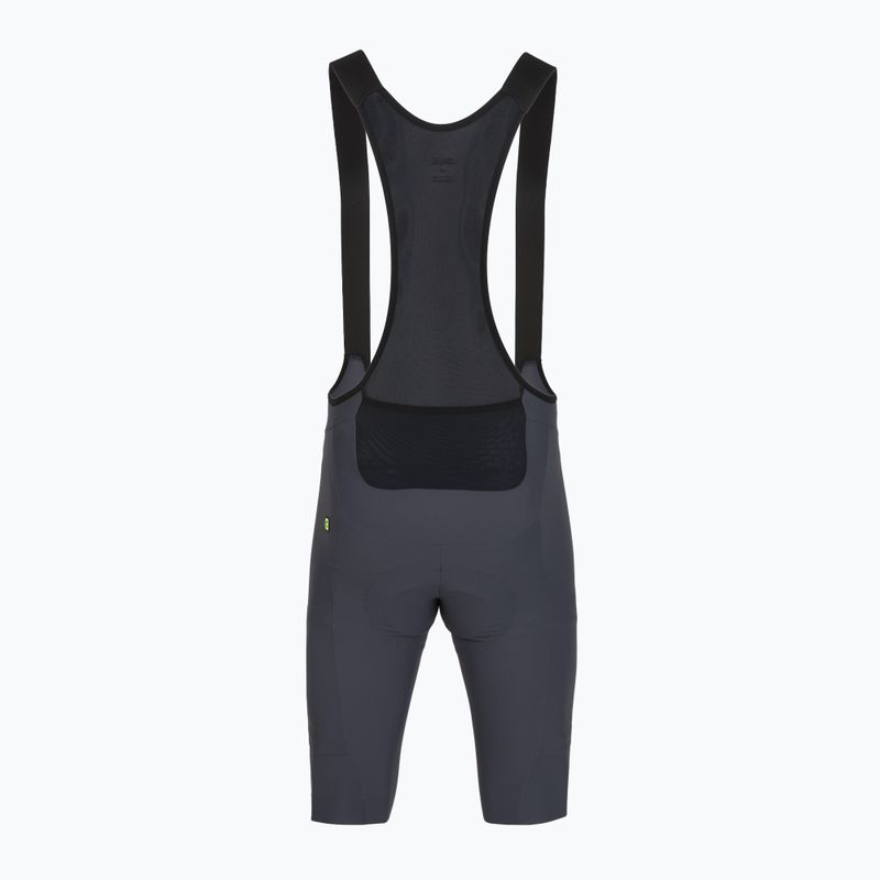 Férfi kerékpáros rövidnadrág Alé Gravel Pro Bibshorts titanium 8
