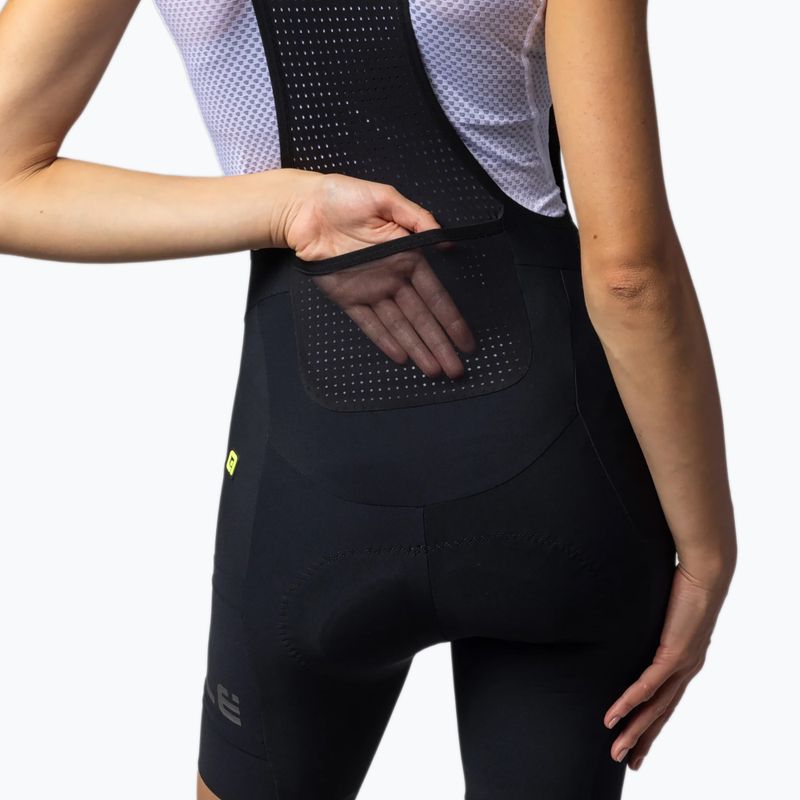 Női kerékpáros rövidnadrág Alé Gravel Pro Bibshorts black 6
