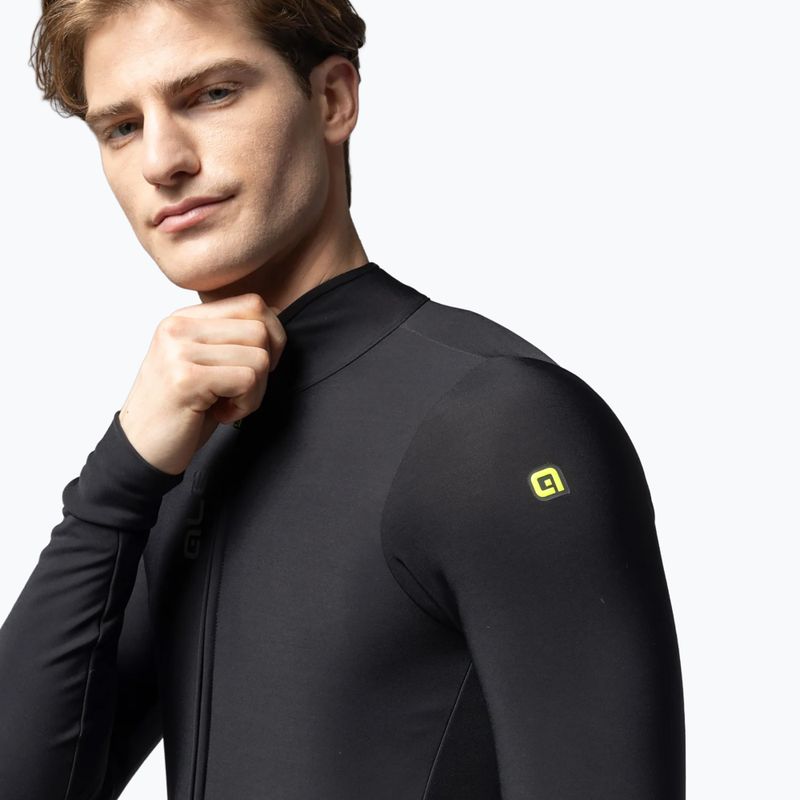 Férfi kerékpáros pulóver Alé Fondo 3.0 LS Jersey nero/black 4