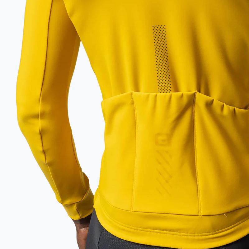 Férfi kerékpáros pulóver Alé Fondo 3.0 LS Jersey zenzero/ginger 5