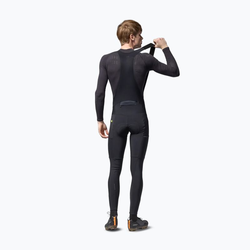 Férfi kerékpáros nadrág Alé Stones Cargo 2.0 Bibtights nero/black 2