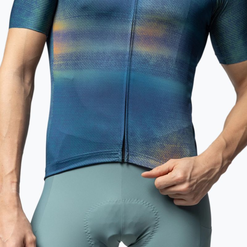 Férfi kerékpáros mez Alé Traccia abyss 5