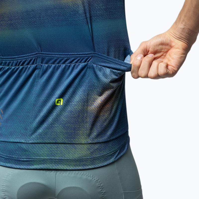 Férfi kerékpáros mez Alé Traccia abyss 6