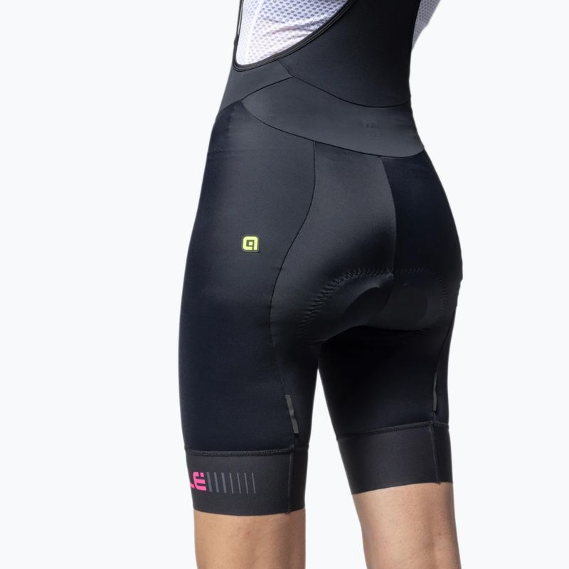 Női kerékpáros rövidnadrág Alé Traguardo 2.0 Bibshorts fluo pink 5