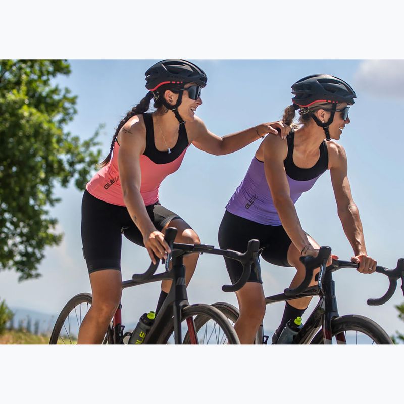 Női kerékpáros mez Alé Color Block TT flamingo pink 6